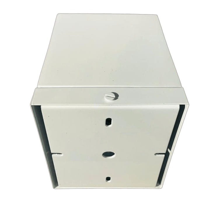 Arandela Quadrada Sofia 9cm Branca C/Vidro Ref.212 - Airoluz - Imagem 3