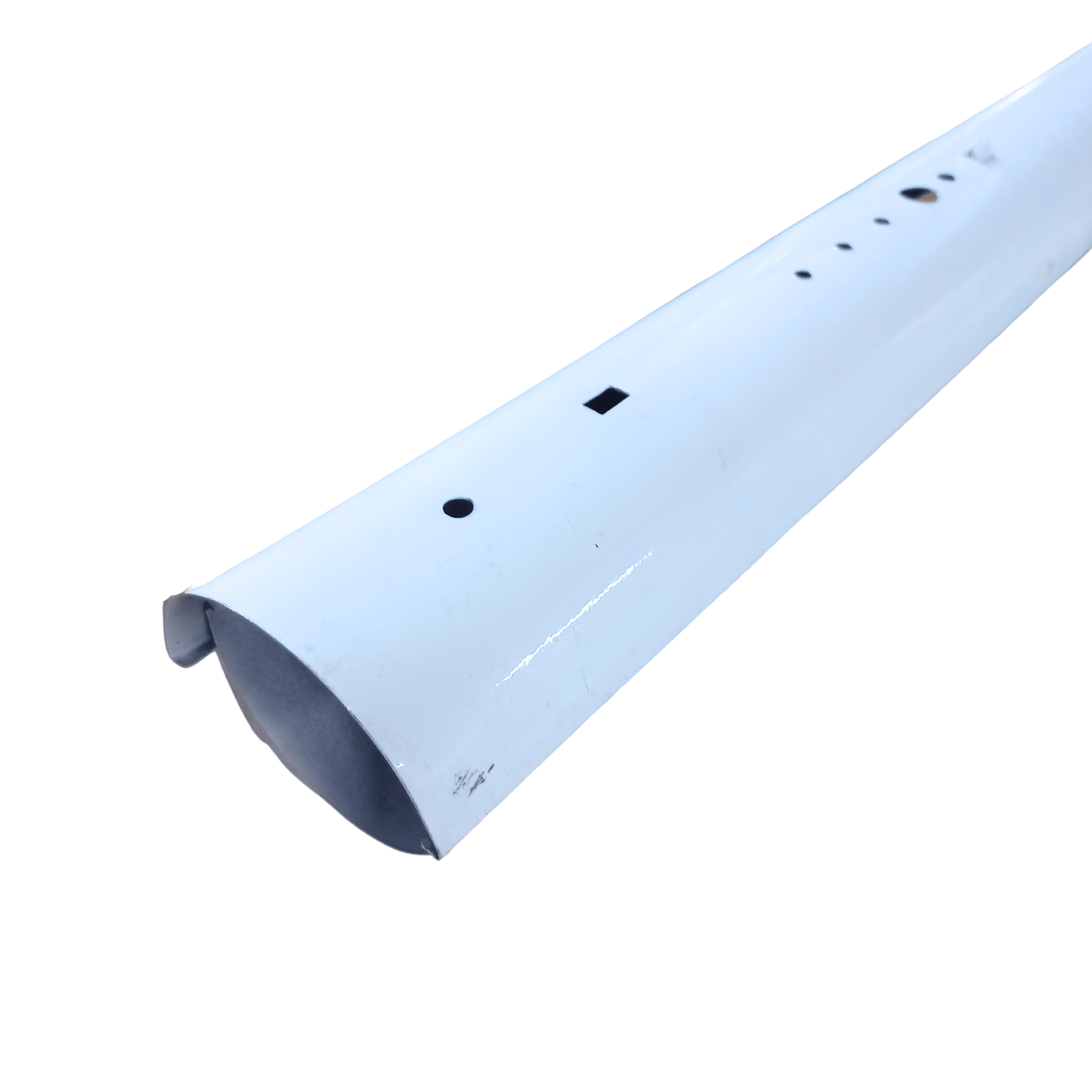 Luminária Fluor Tubular System Tubo 20w S20 Br C/Canopla C/Tampa - Incolustre