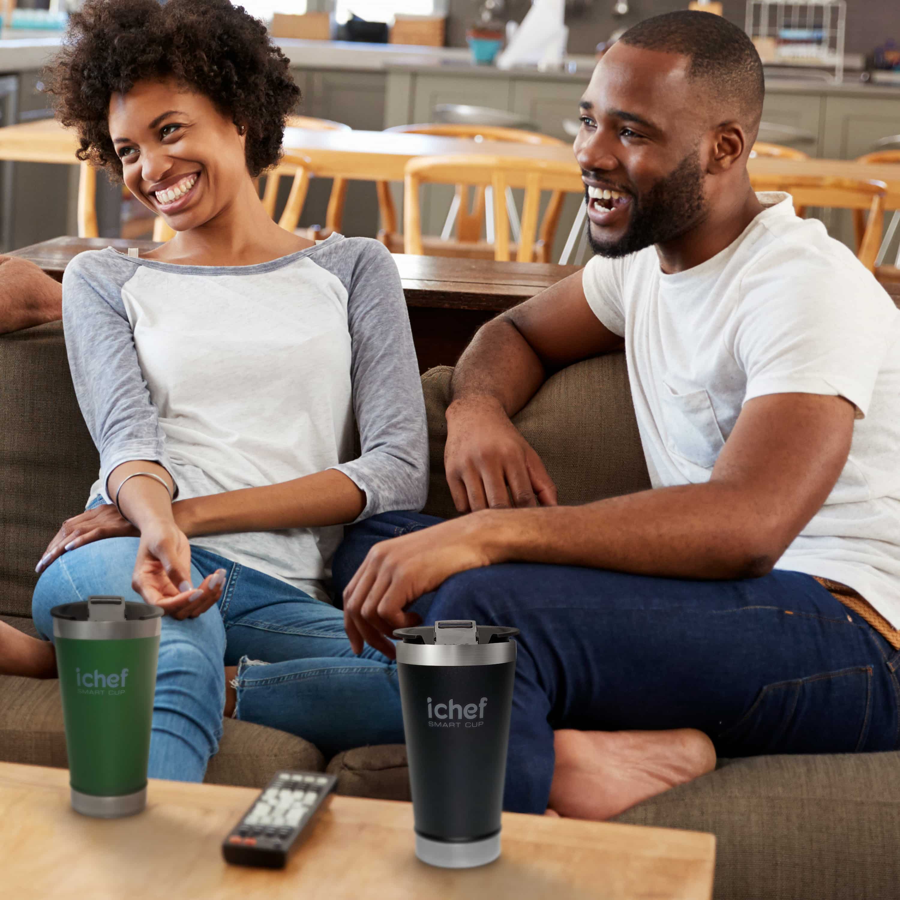 Copo Térmico Polishop Ichef Com Tampa Smart Cup 600 ml - Imagem 6