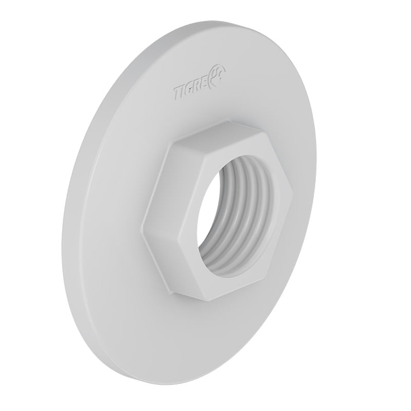 Flange C/Rosca PVC Branco - Tigre