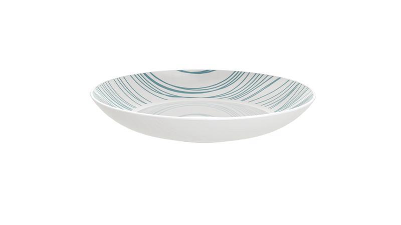 Prato Fundo Clarice em Porcelana Decorada 21 cm Tramontina - Imagem 2