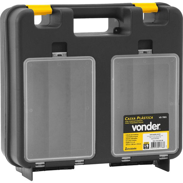 Caixa Plástica  340X340X130mm VD 7001  - Vonder