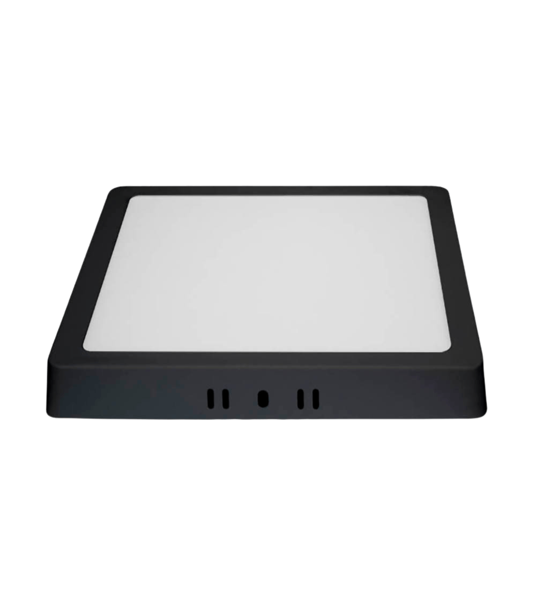 Plafon Led Quadrado Sobrepor 21x21cm 18W 6500K Preto Cód. 80806001 – Blumenau