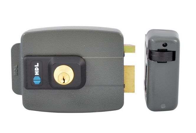 Fechadura Elétrica Dupla Cinza C90 90.01.03.029 - HDL