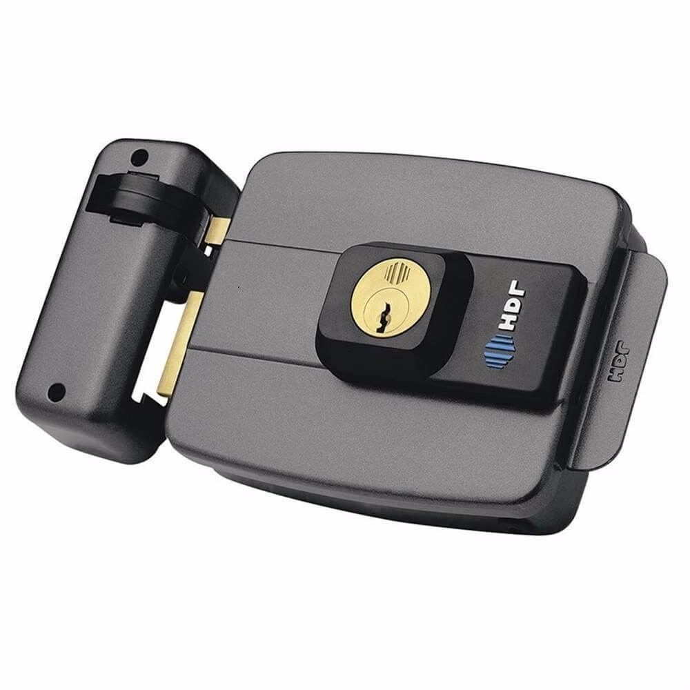 Fechadura Elétrica Dupla Cinza C90 90.01.03.029 - HDL - Imagem 2