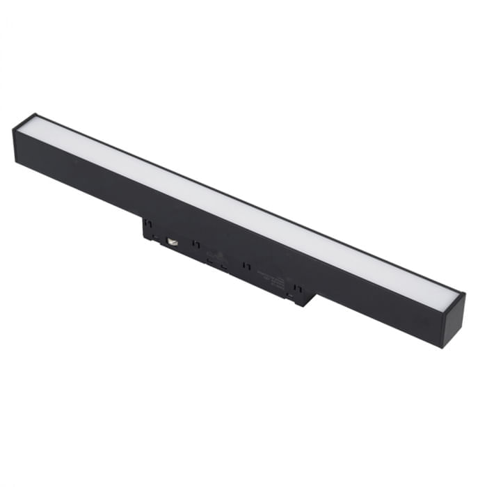 Difusor Led Focco P/Trilho Mag.48V 120º 24W 4000K 1680LMS 60CM PT IRC90 Ref.3013 - Gaya