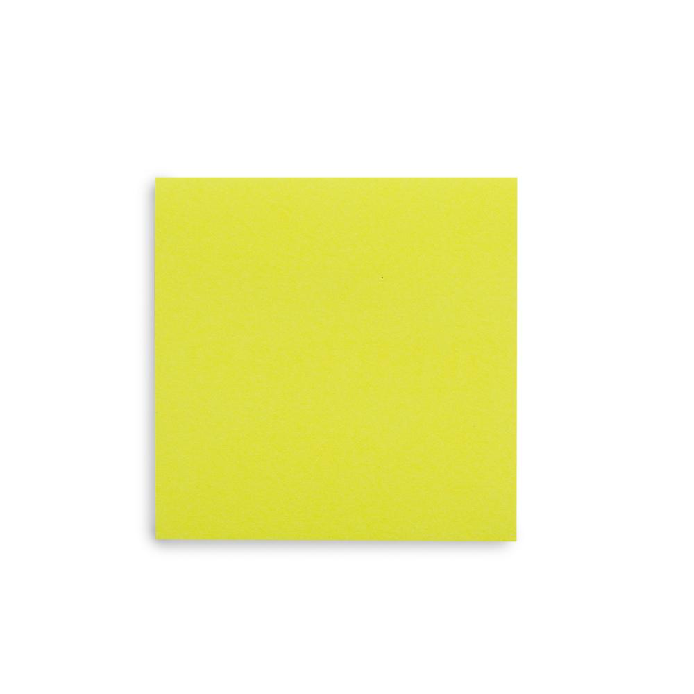 Bloco Adesivo Post-it Amarelo Neon Maxprint - Imagem 2