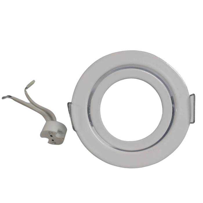 Spot Dicroica Embutir Orientável Plano P/AR48 Ref.EL048 - Ella - Imagem 2