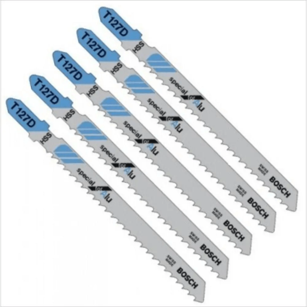 Lâmina T127D P/ Alumínio Cartela C/5 Unidades Ref. 2608668575 - Bosch