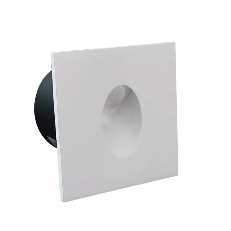 Balizador Led Ion LA-205 Embutir Quadrado 3000k Bivolt - Led Art