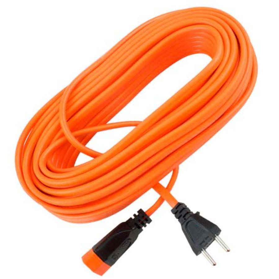 Cordão Prolongador Macho/Fêmea 2P+T Hardwork Cabo PP Plano 3x2,50mm² 20A 250V Laranja - Daneva