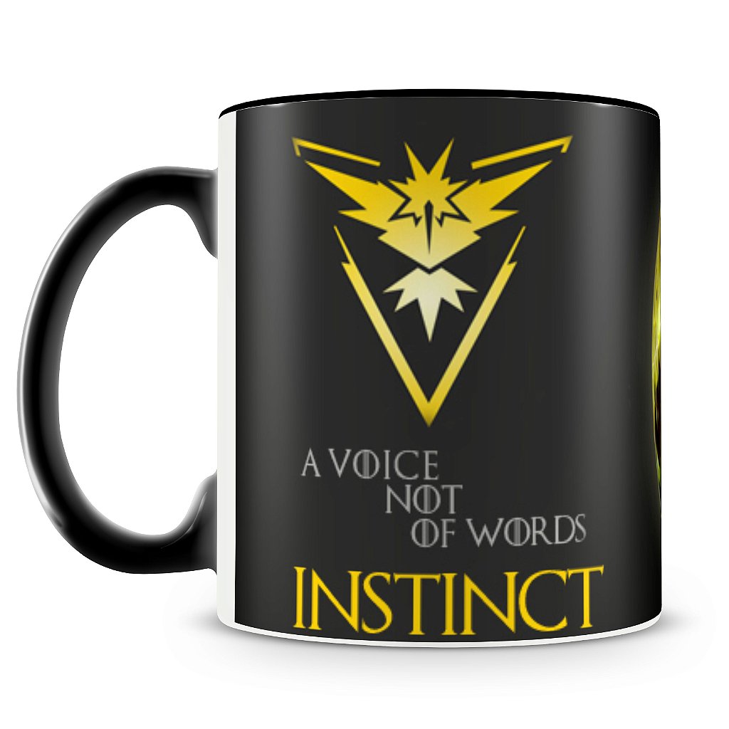 Caneca Time Instinto Pokémon Go