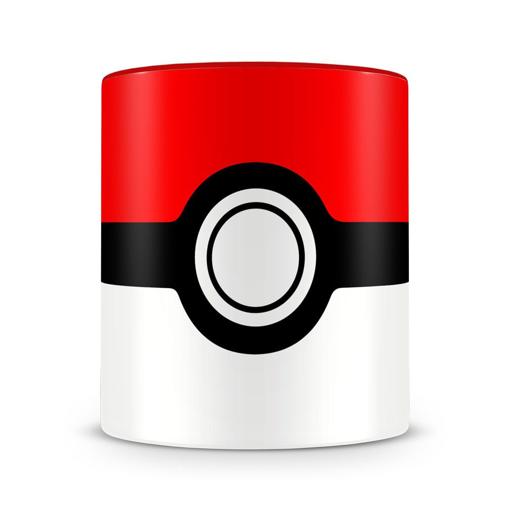 Caneca Pokémon Pokebola (Vermelha)