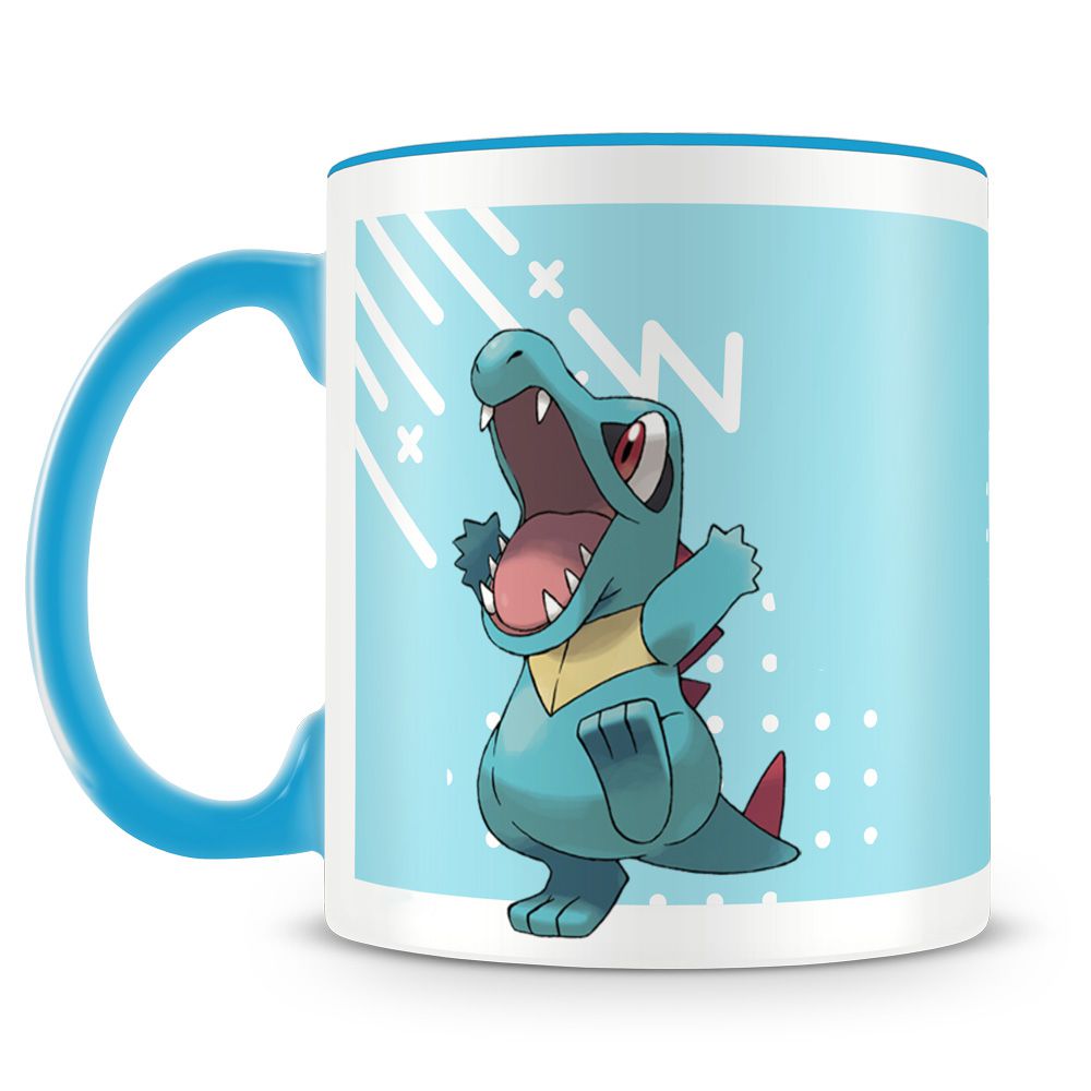 Caneca Pokémon Totodile (Mod.2)