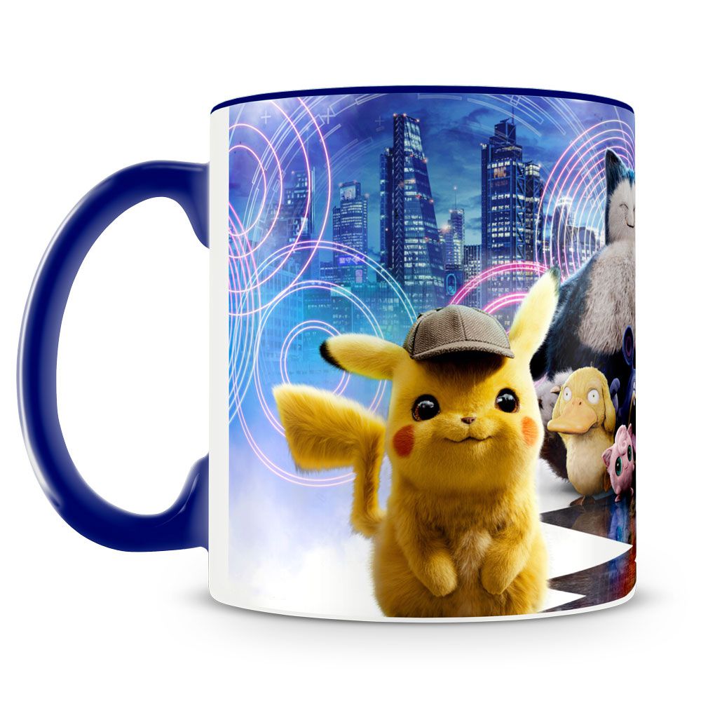 Caneca Detetive Pikachu (Mod.1)