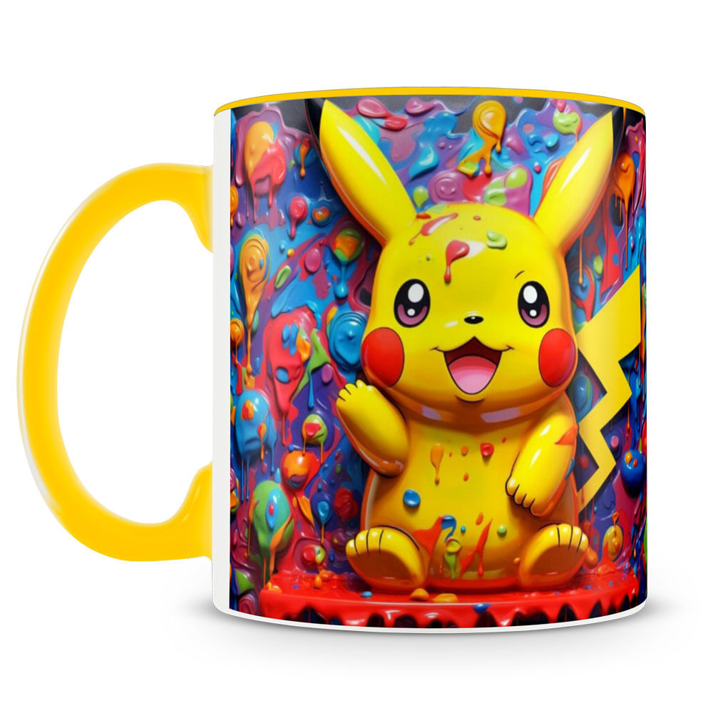 Caneca Pikachu 3D (Mod.2)