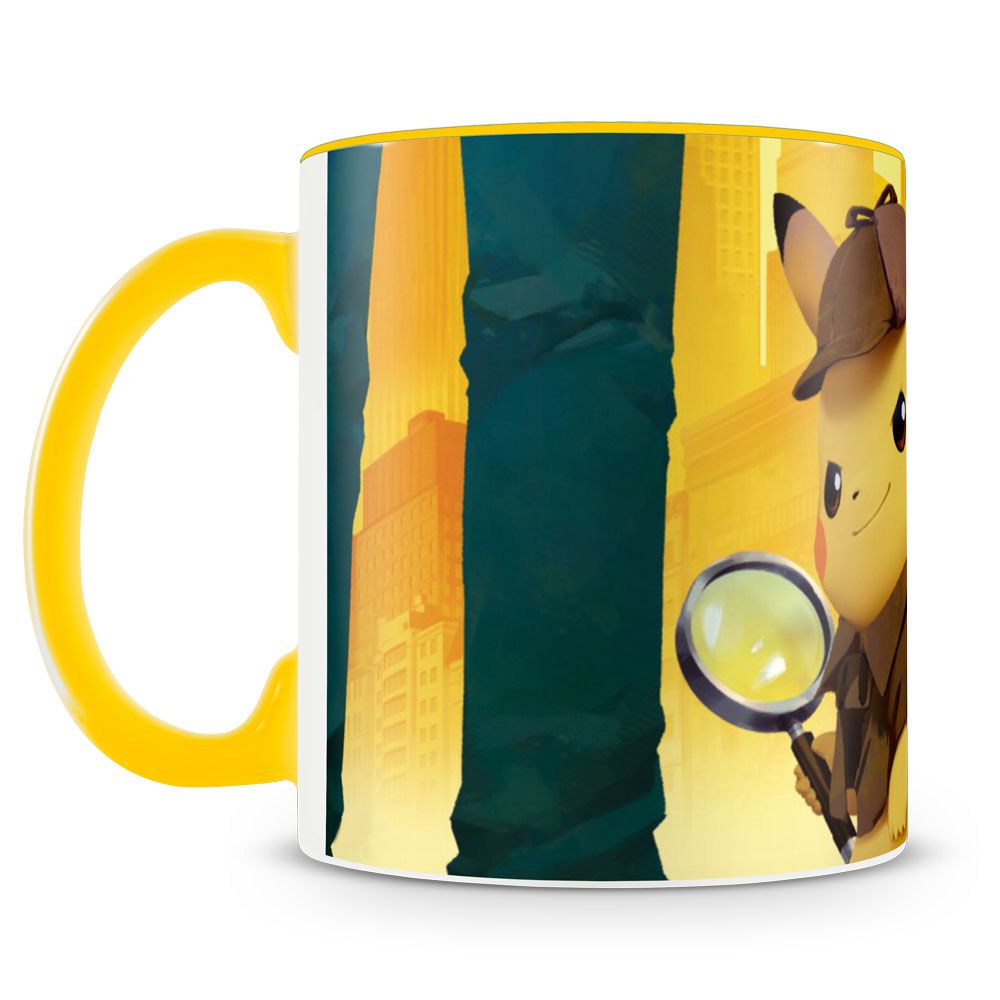 Caneca Detetive Pikachu (Mod.3)