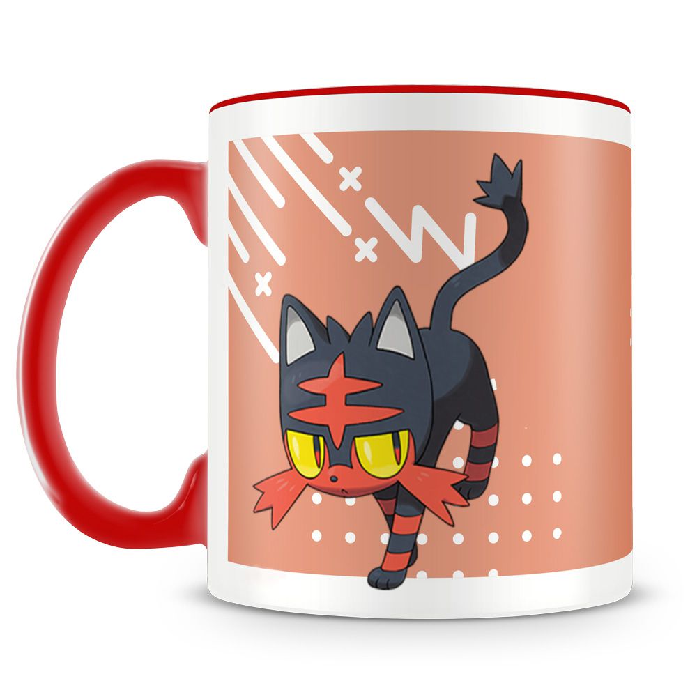 Caneca Pokémon Litten (Mod.2)