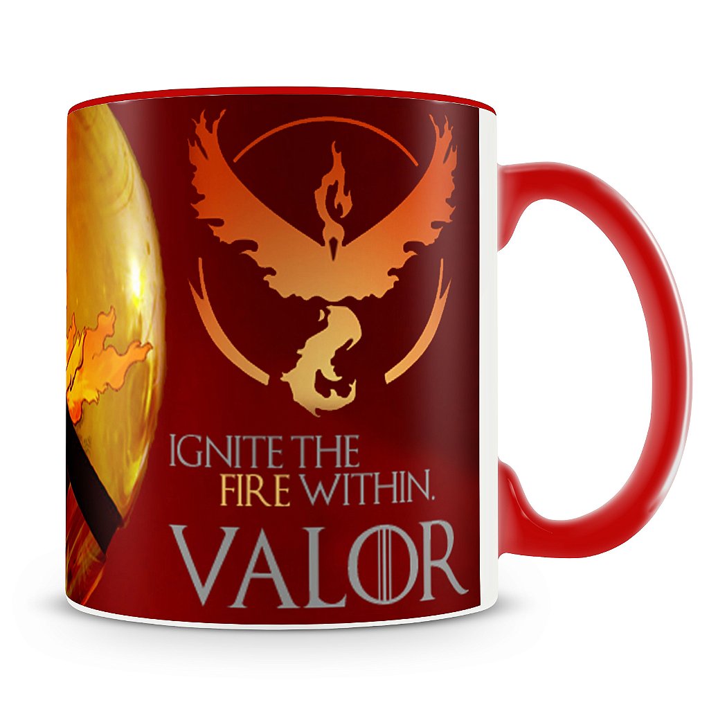 Caneca Time Valor Pokémon Go