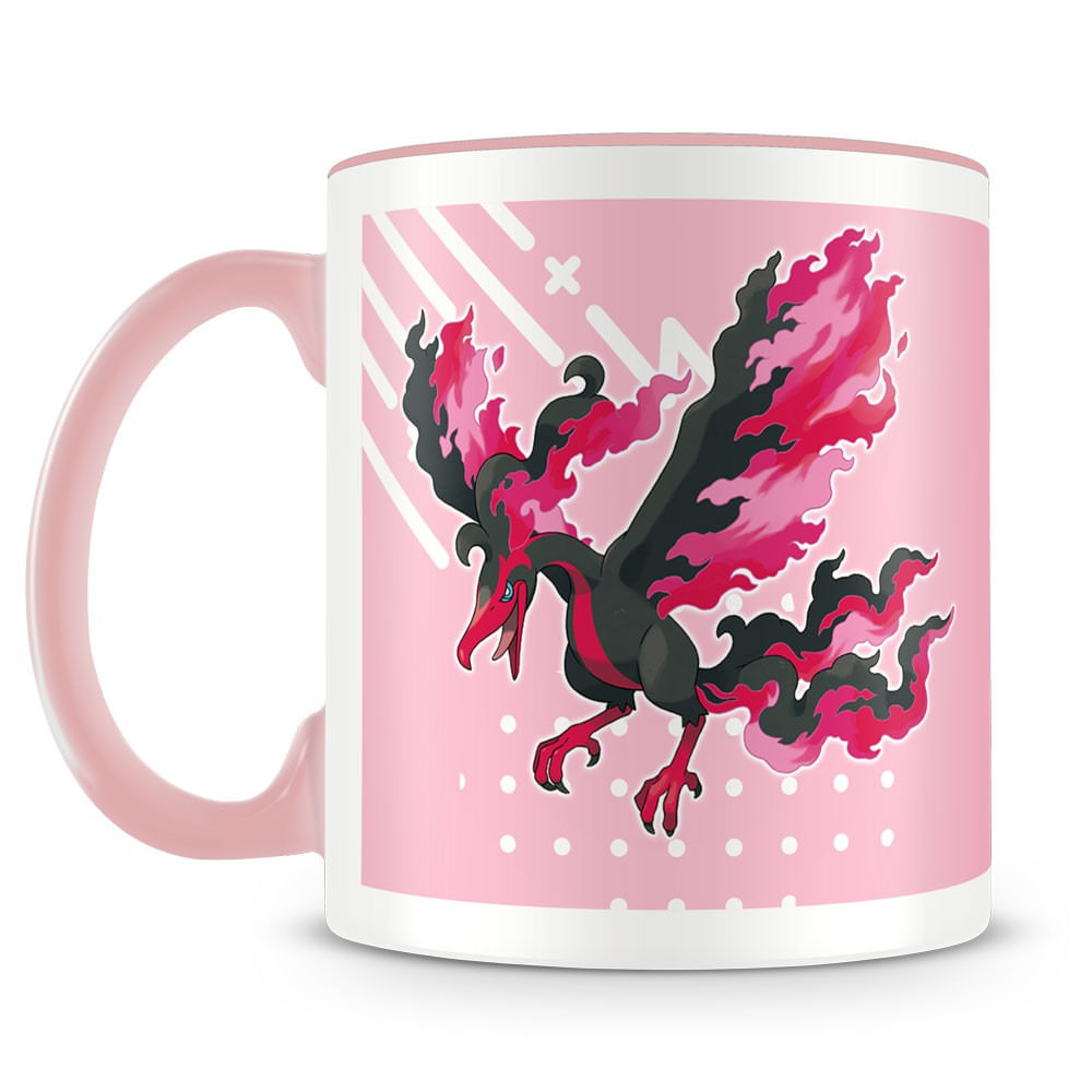 Caneca Pokémon Moltres Galarian
