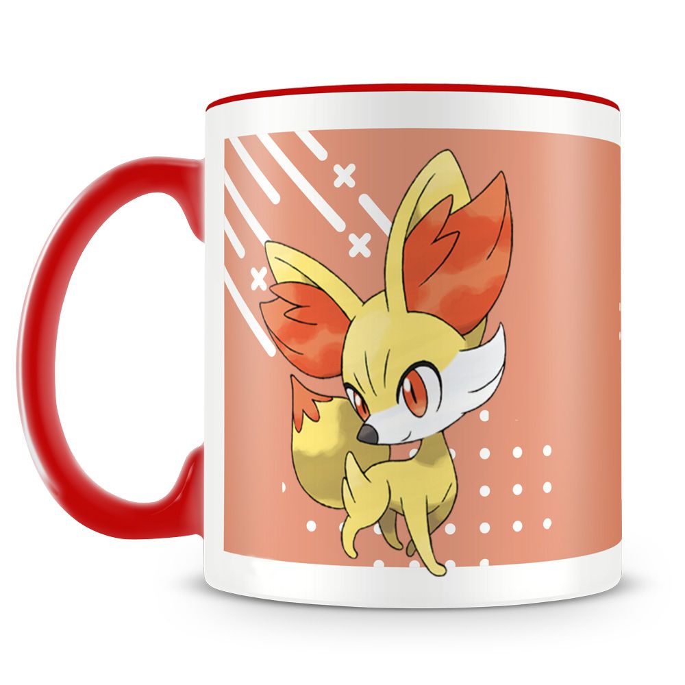 Caneca Pokémon Fennekin (Mod.2)