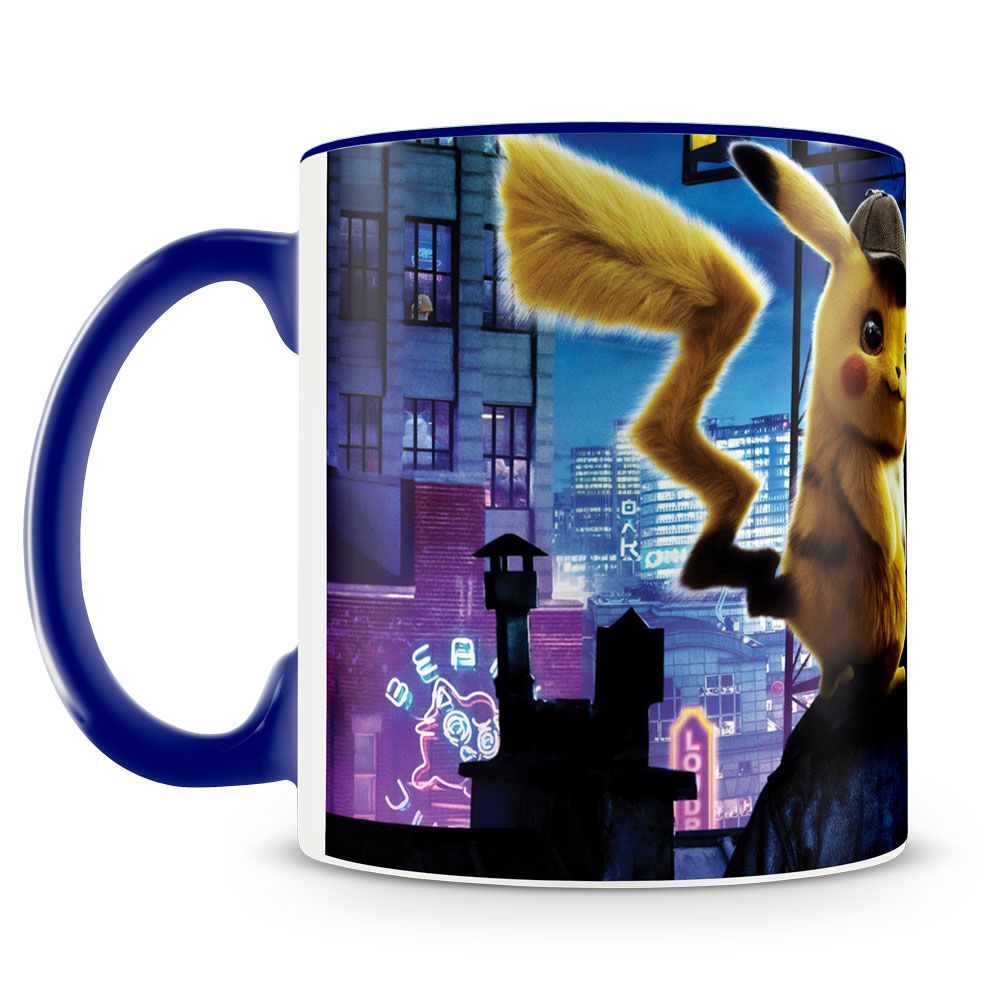 Caneca Detetive Pikachu (Mod.2)
