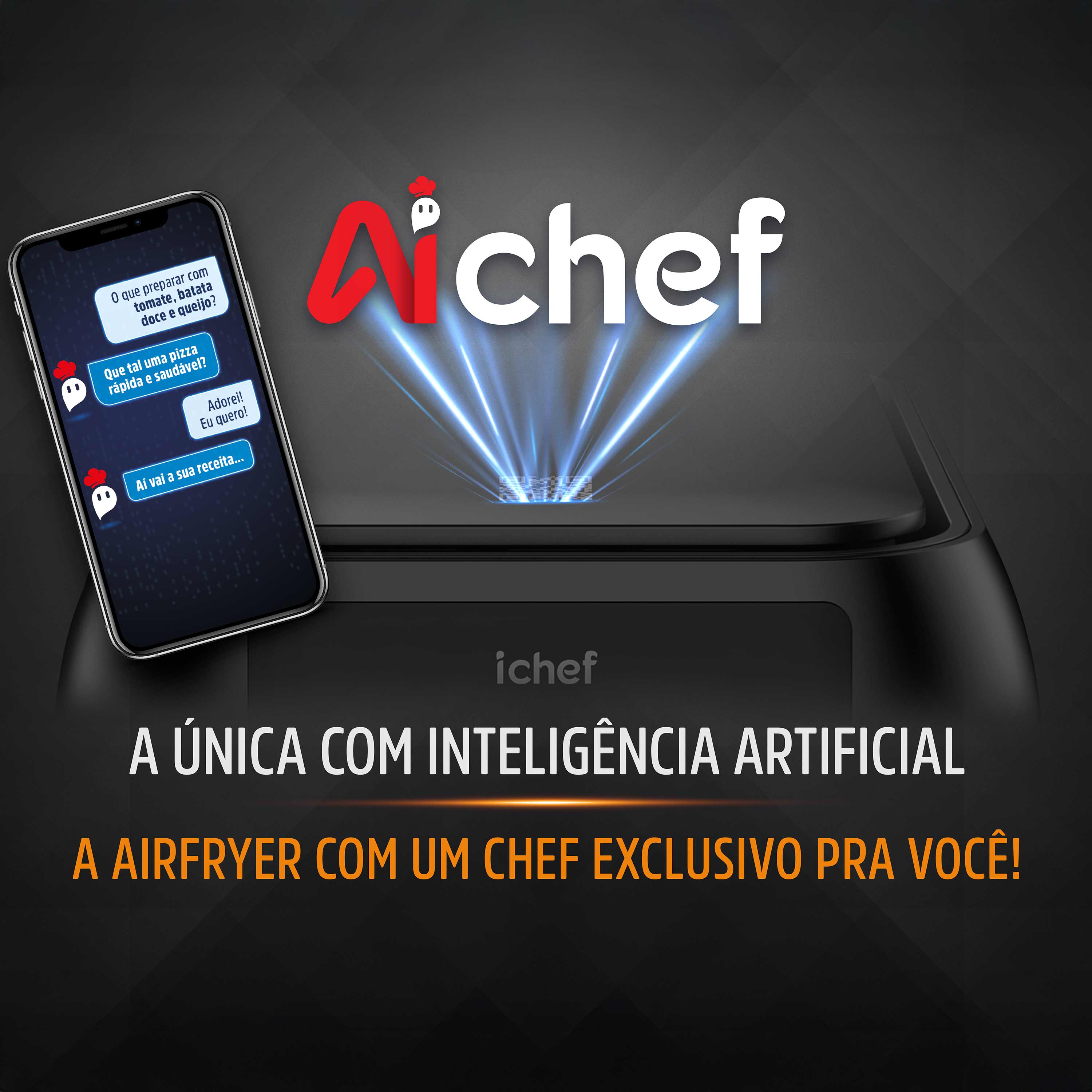 Fritadeira Elétrica Airfryer Max Space 8L - Imagem 28