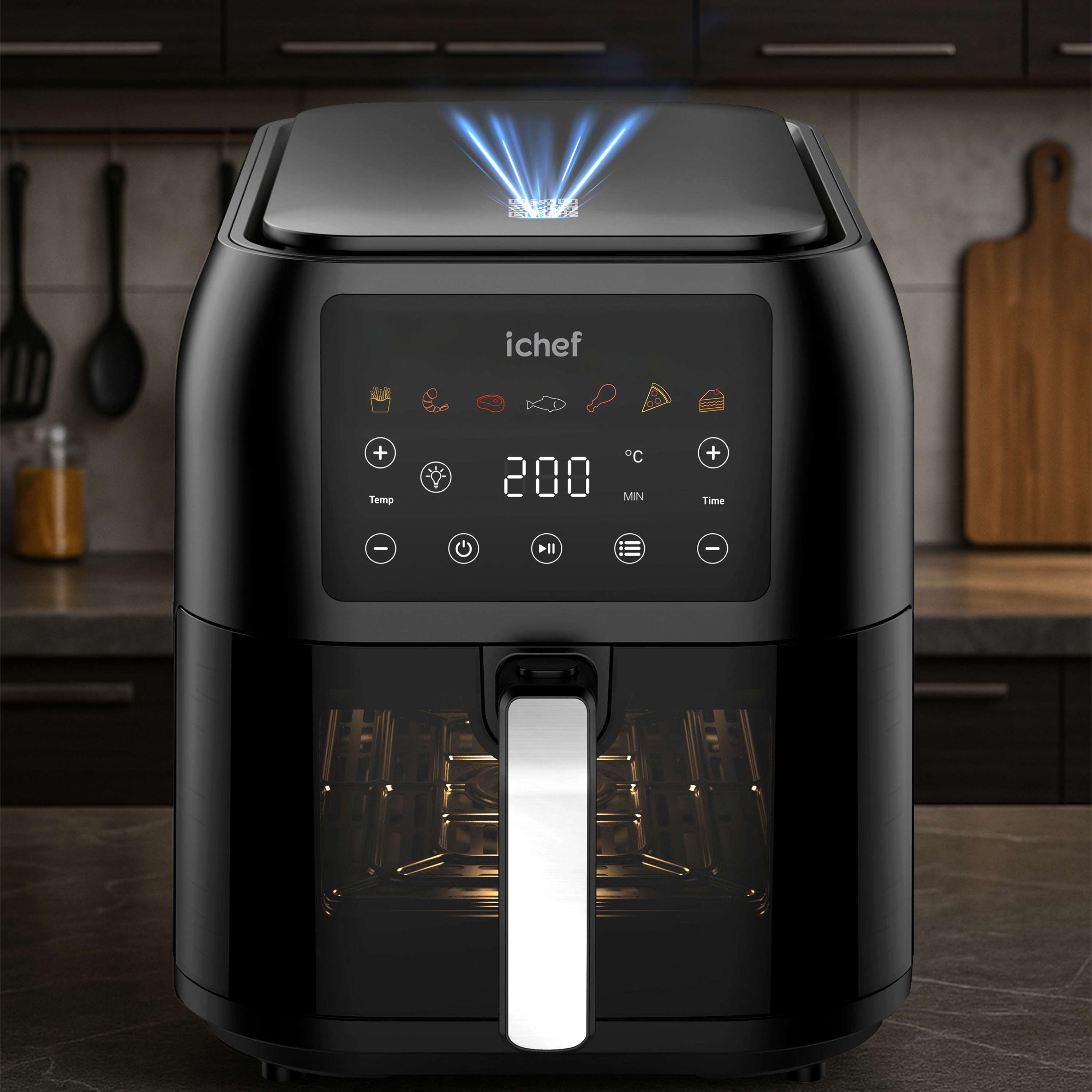 Fritadeira Elétrica Airfryer Max Space 8L - Imagem 39