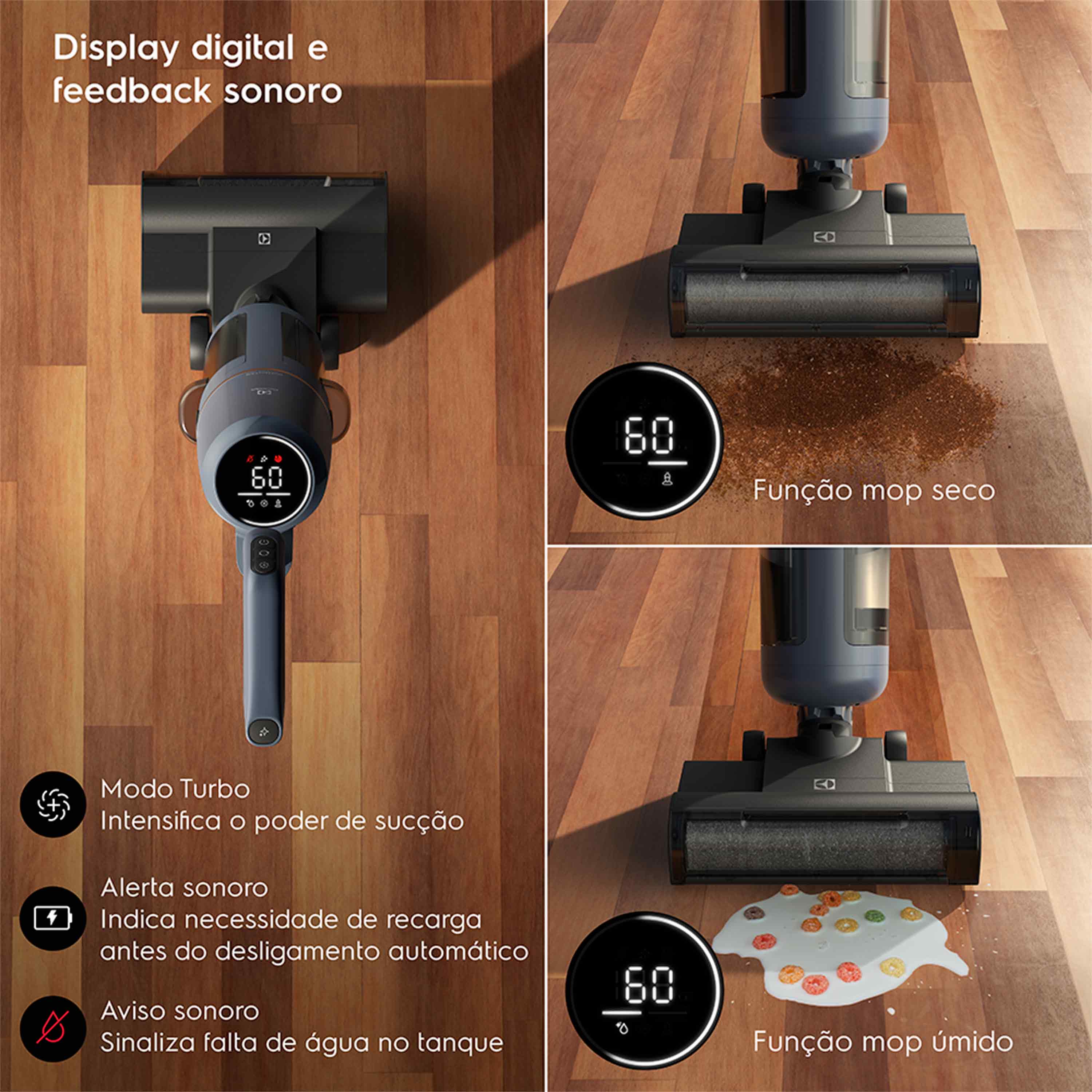 Aspirador Multifuncional sem Fio Electrolux 3 em 1 - Imagem 6