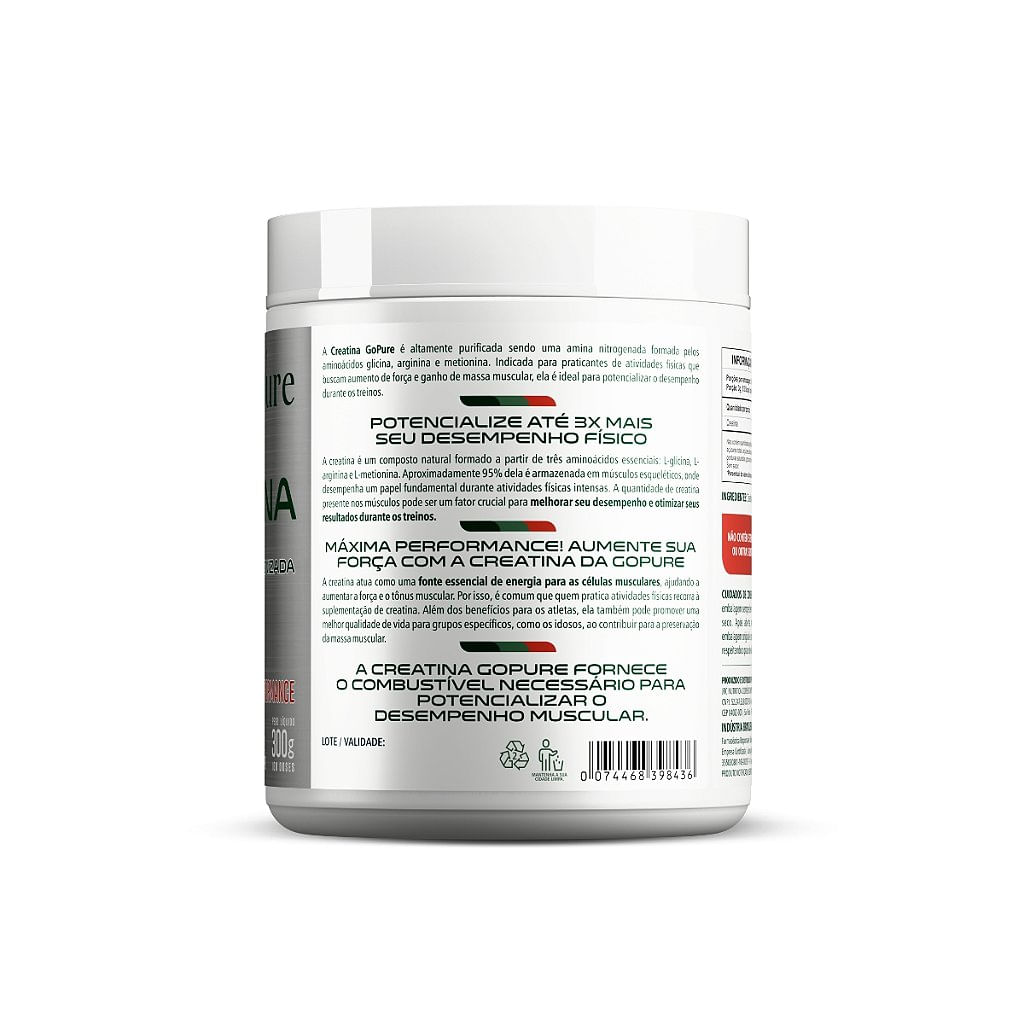 Creatina 100% Pure Monohidratada + Micronizada - Imagem 4