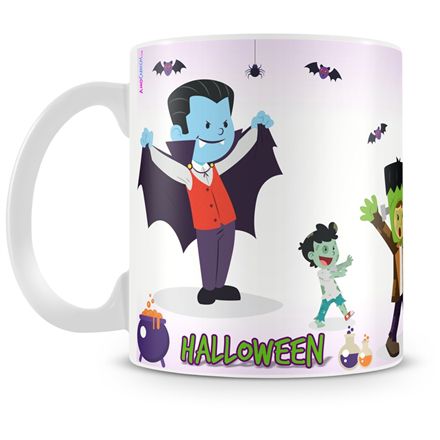 Caneca Halloween Dia das Bruxas (Mod.1)