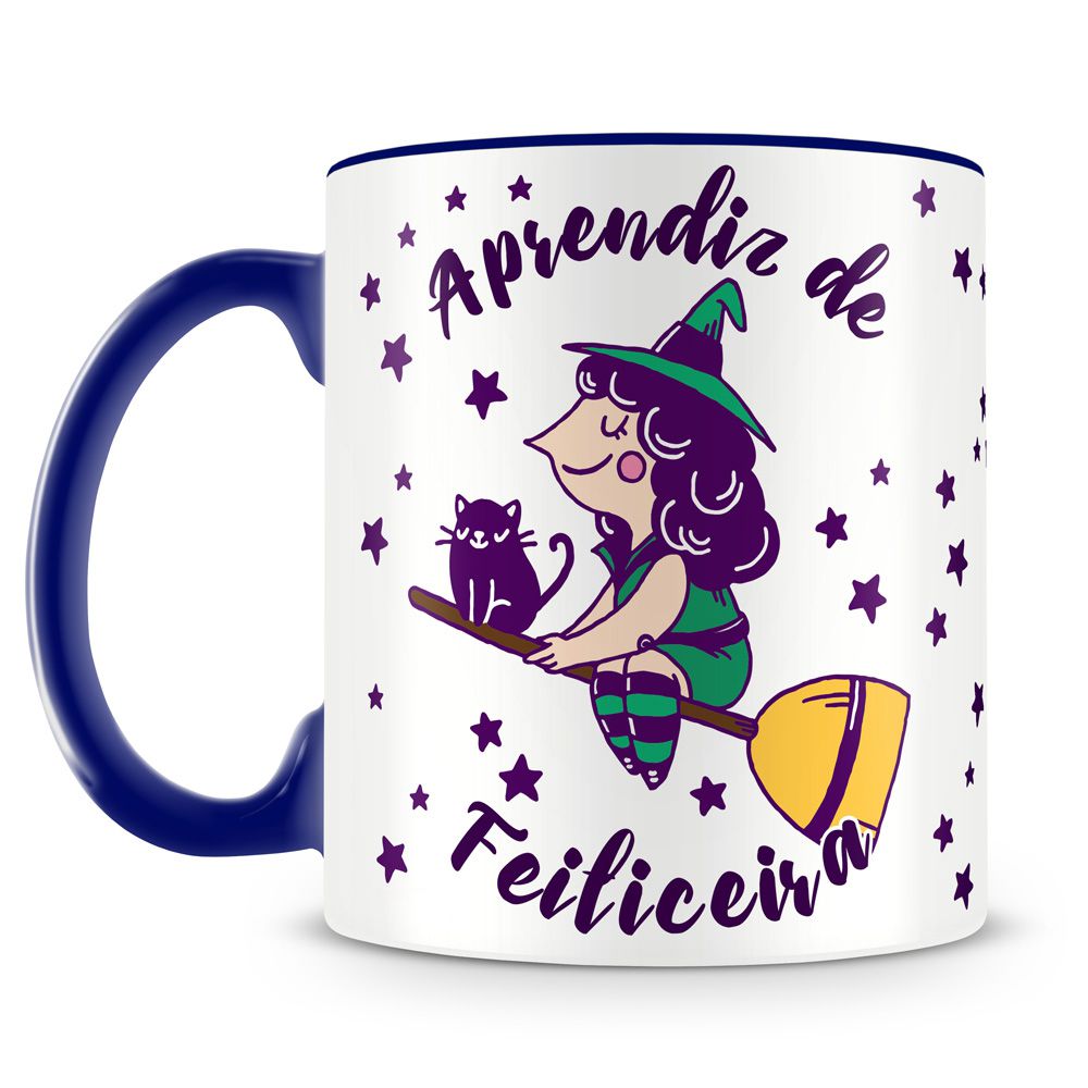 Caneca Halloween Dia das Bruxas (Mod.4)