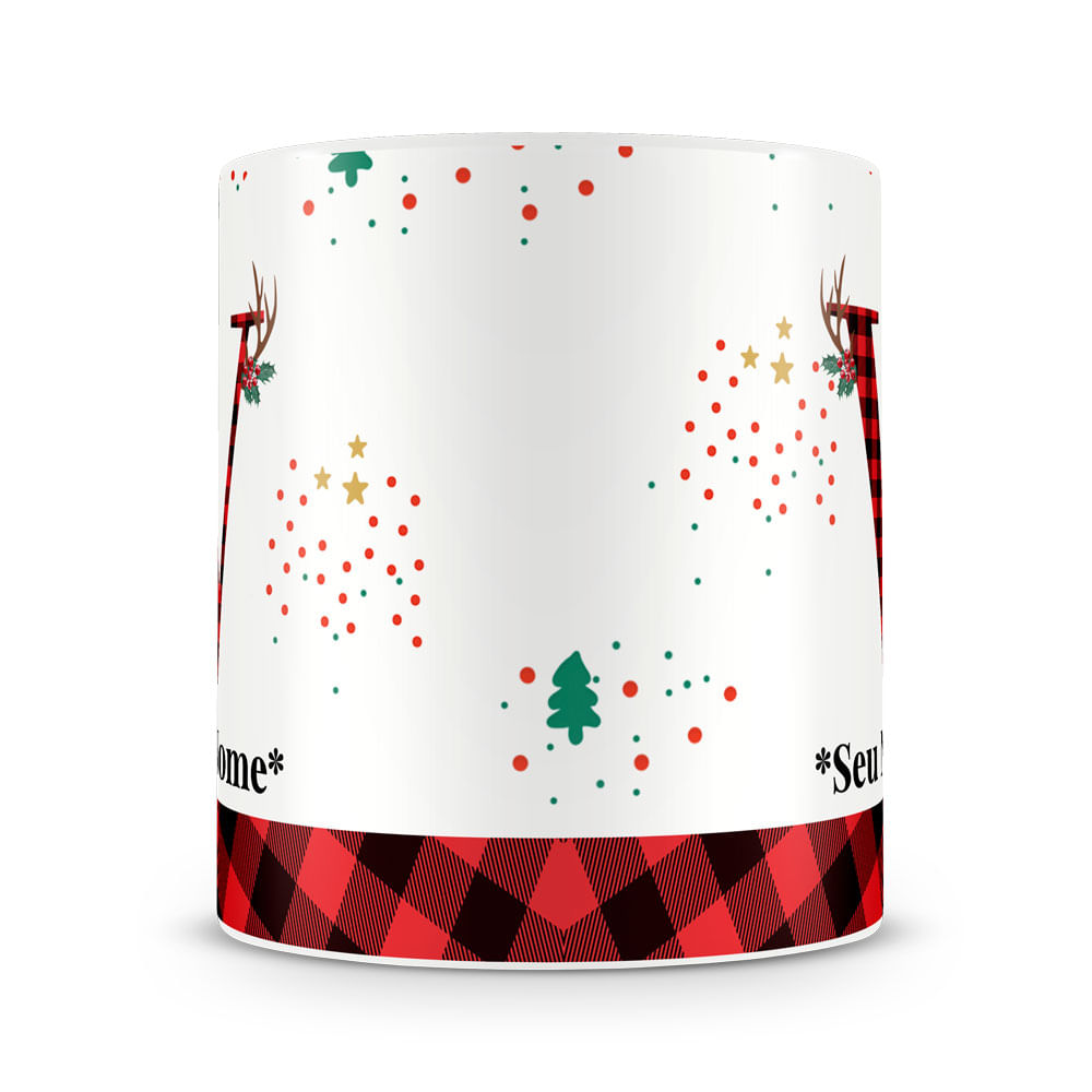 Caneca Alfabeto Natalino – Letra A (Com Nome) - Imagem 78