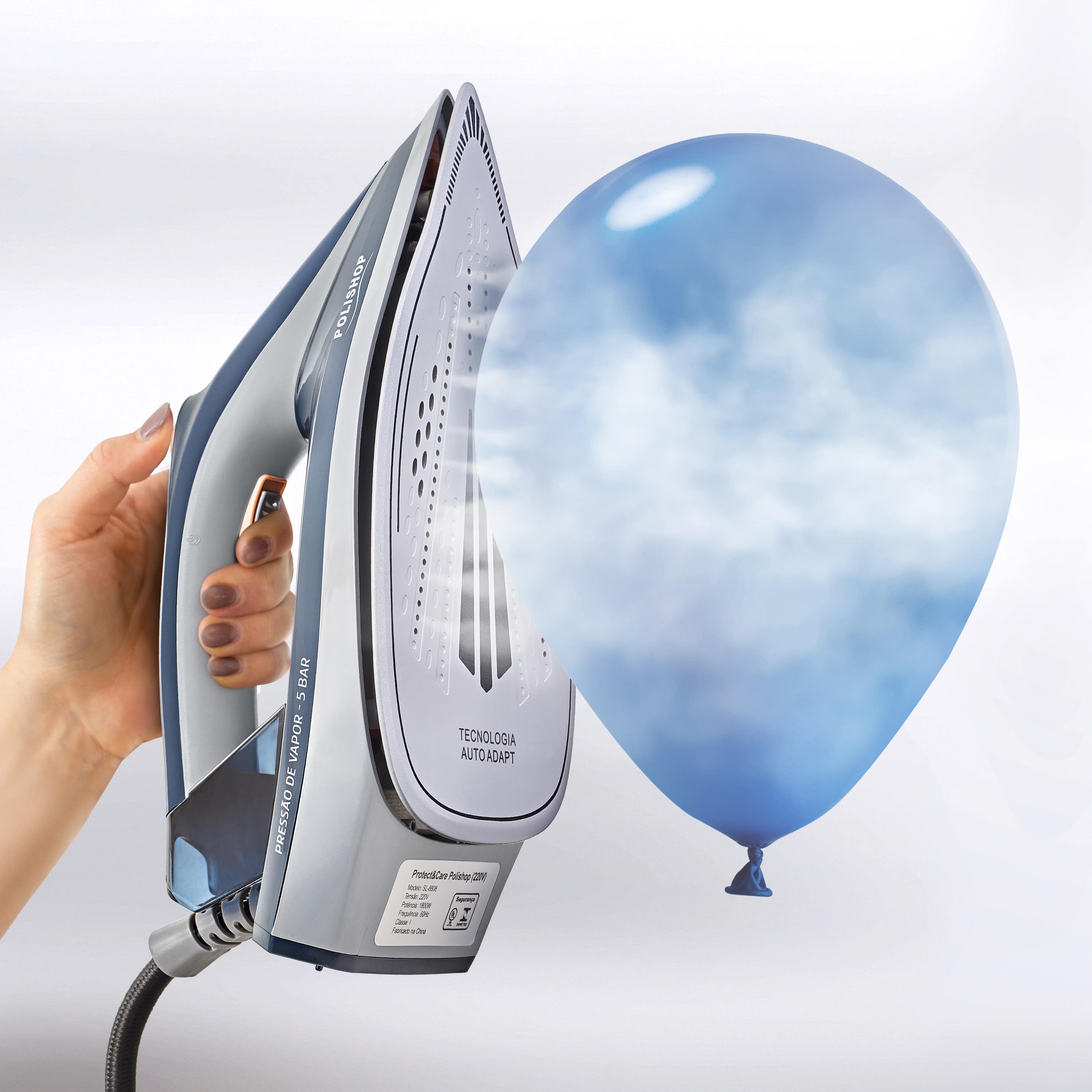 Ferro de Passar Protect & Care Polishop - Imagem 2
