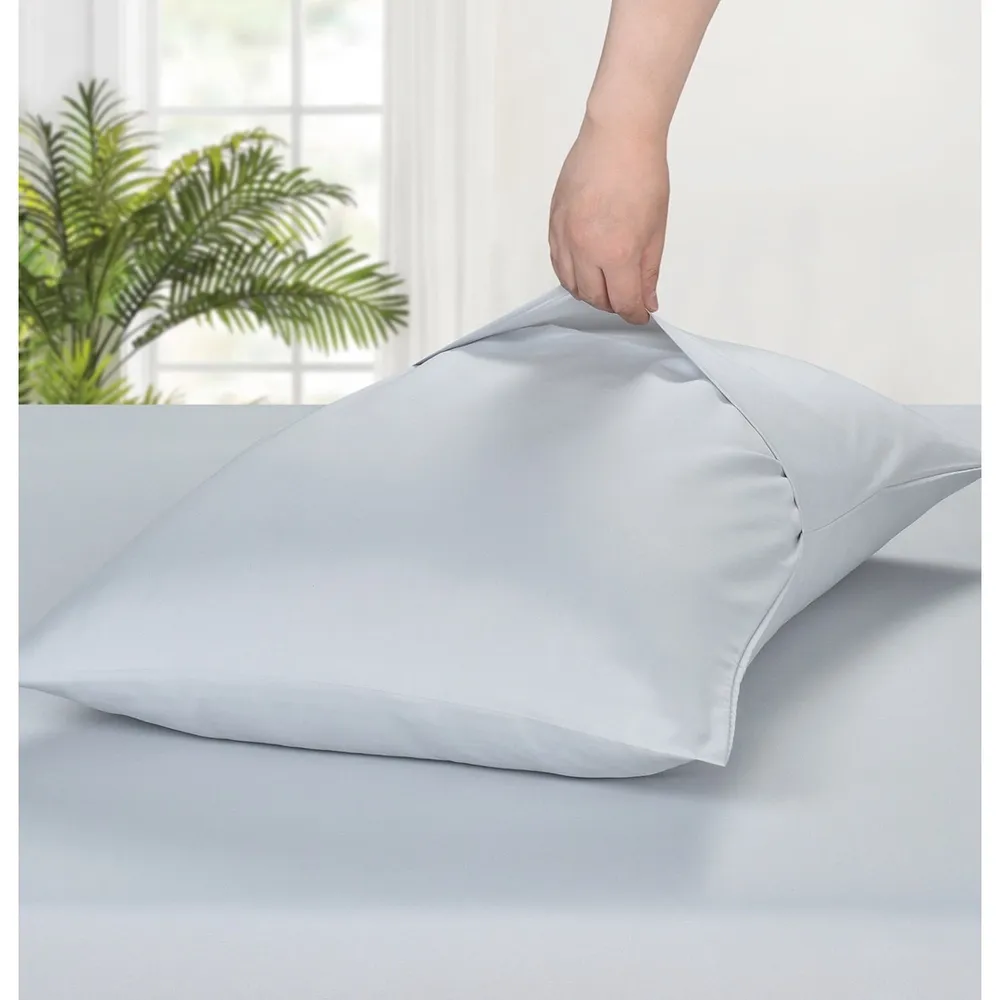 JG CAMA JOL TOQUE DE SEDA QUEEN 4PC CINZA - Imagem 3