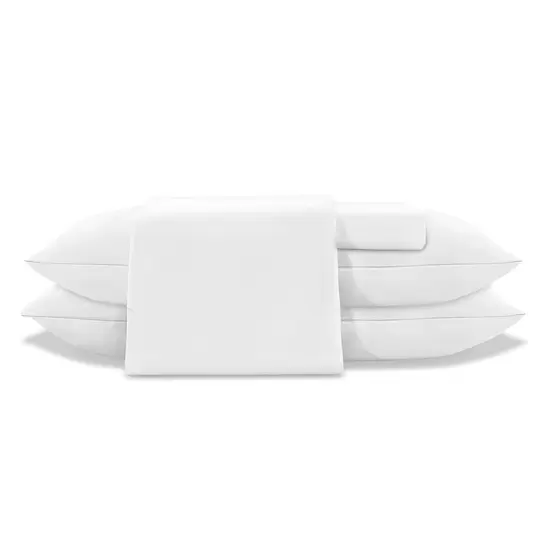 JG CAMA JOL TOQUE DE SEDA KING 4PC BRANCO