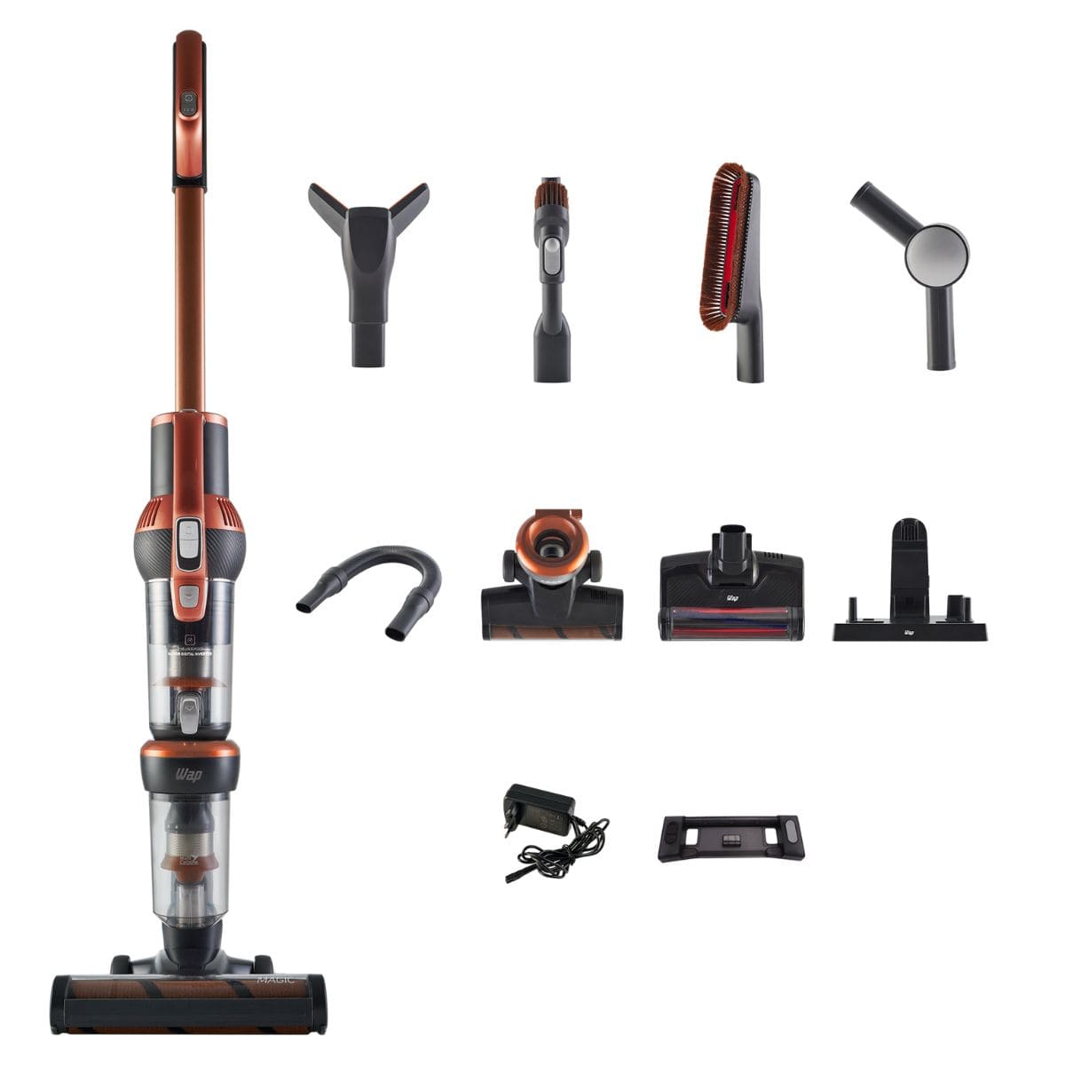 Aspirador de pó vertical Wap Magic sem fio uv 450W Bivolt - Imagem 4