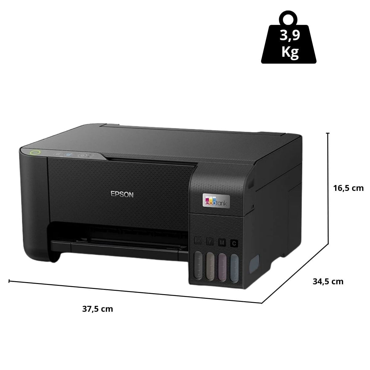 Impressora EPSON EcoTank L3250 Wifi com Refil de Tinta - Imagem 8