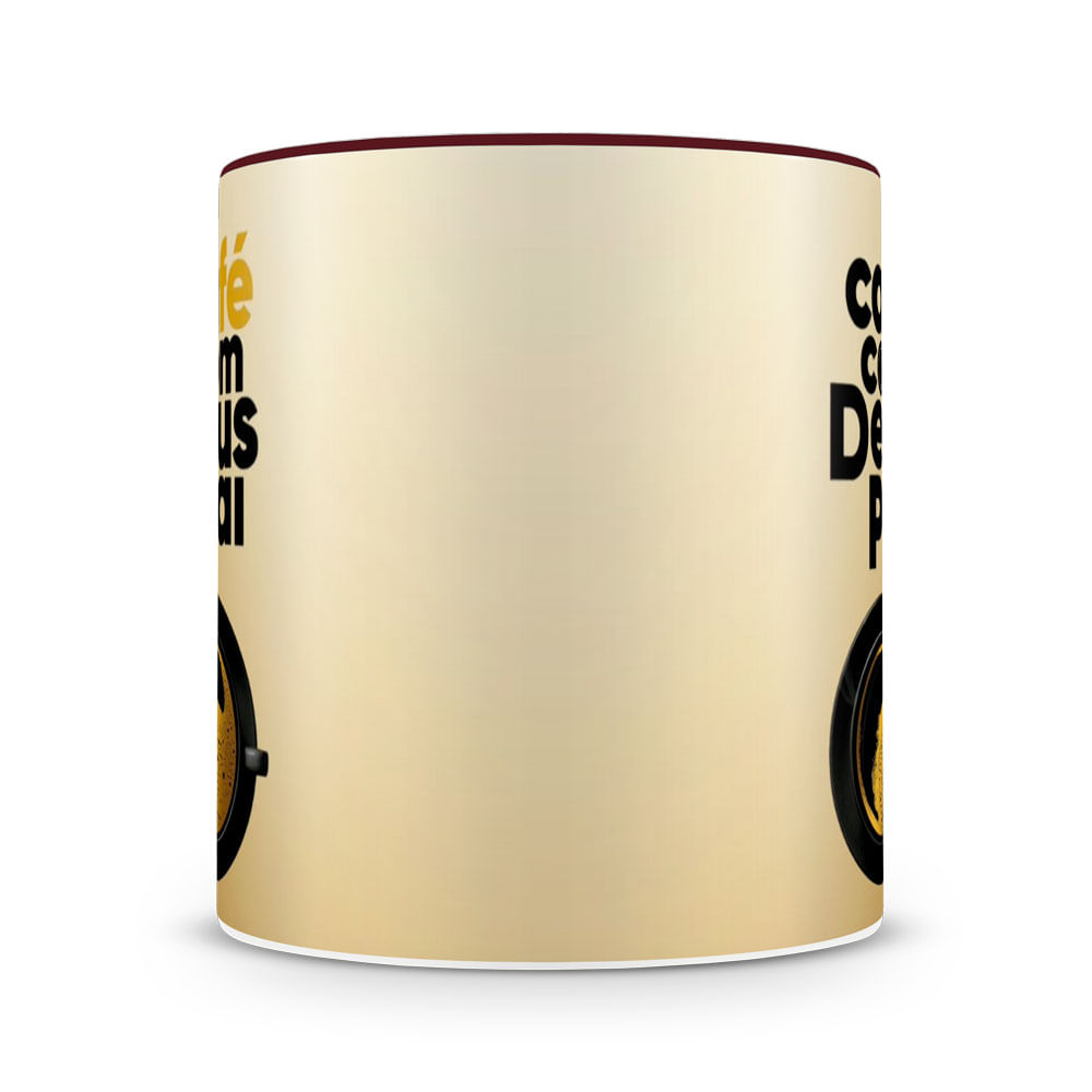 Caneca Café com Deus Pai - Imagem 3