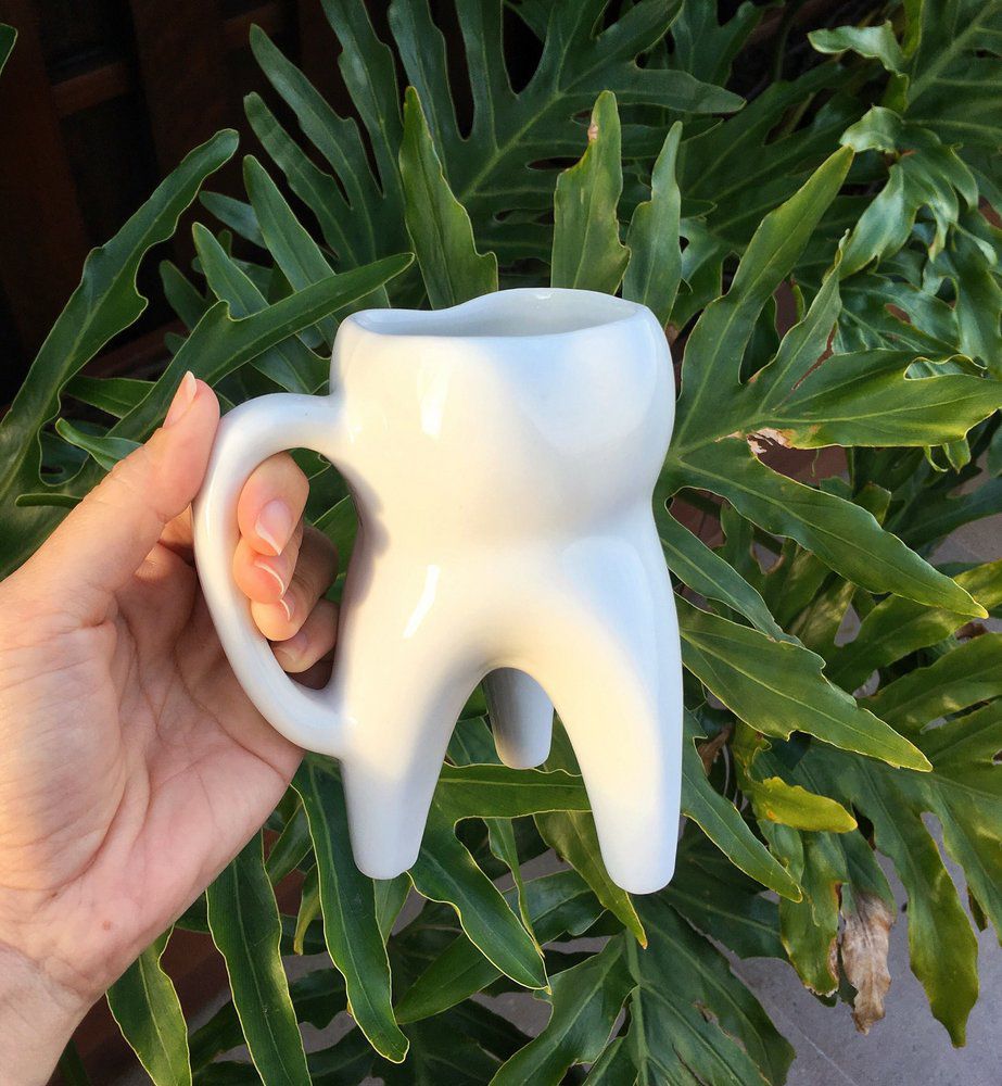 Caneca Formato Dente Molar - Imagem 2