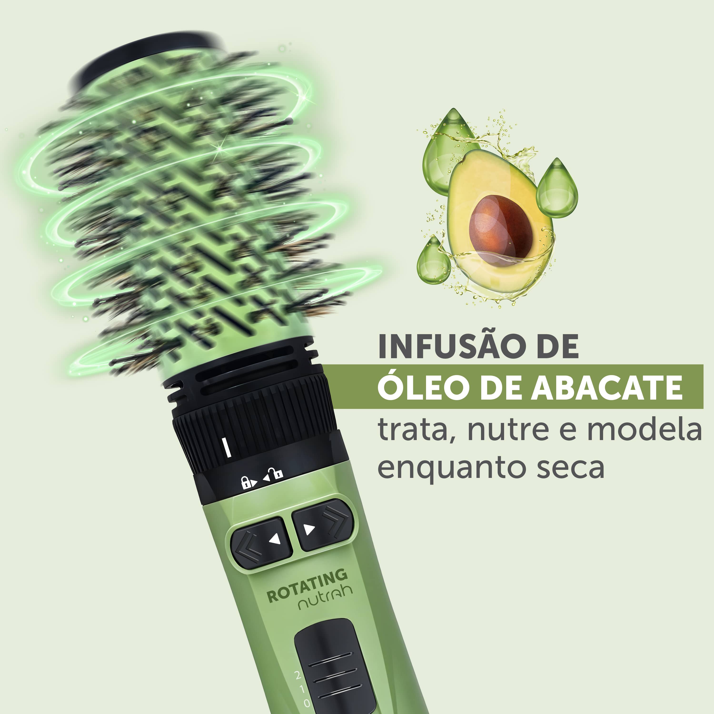 Escova Rotating Nutrah be emotion - Imagem 3