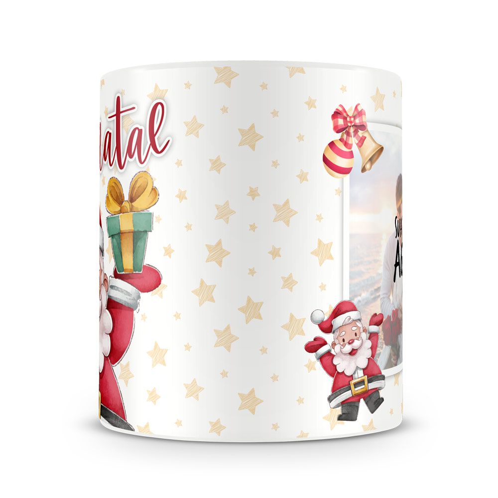 Caneca Feliz Natal (Com Foto) - Imagem 3