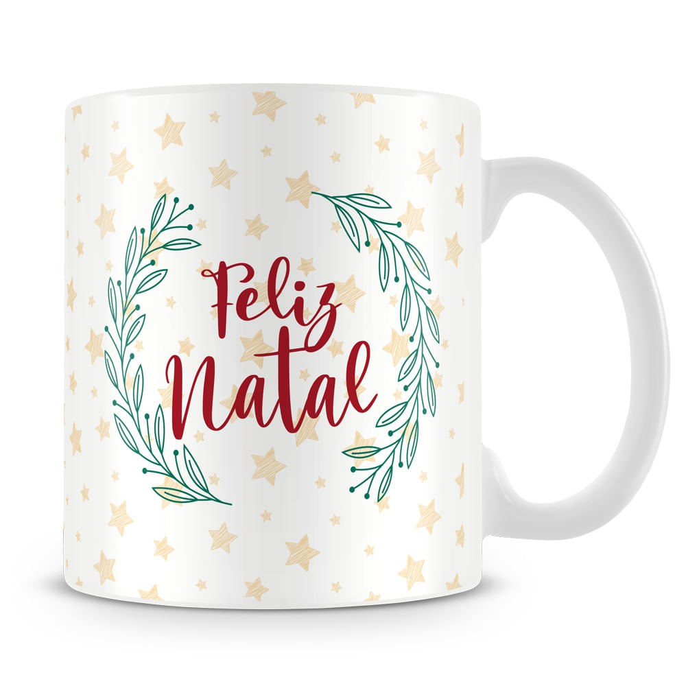 Caneca Feliz Natal (Mod.1) - Imagem 2