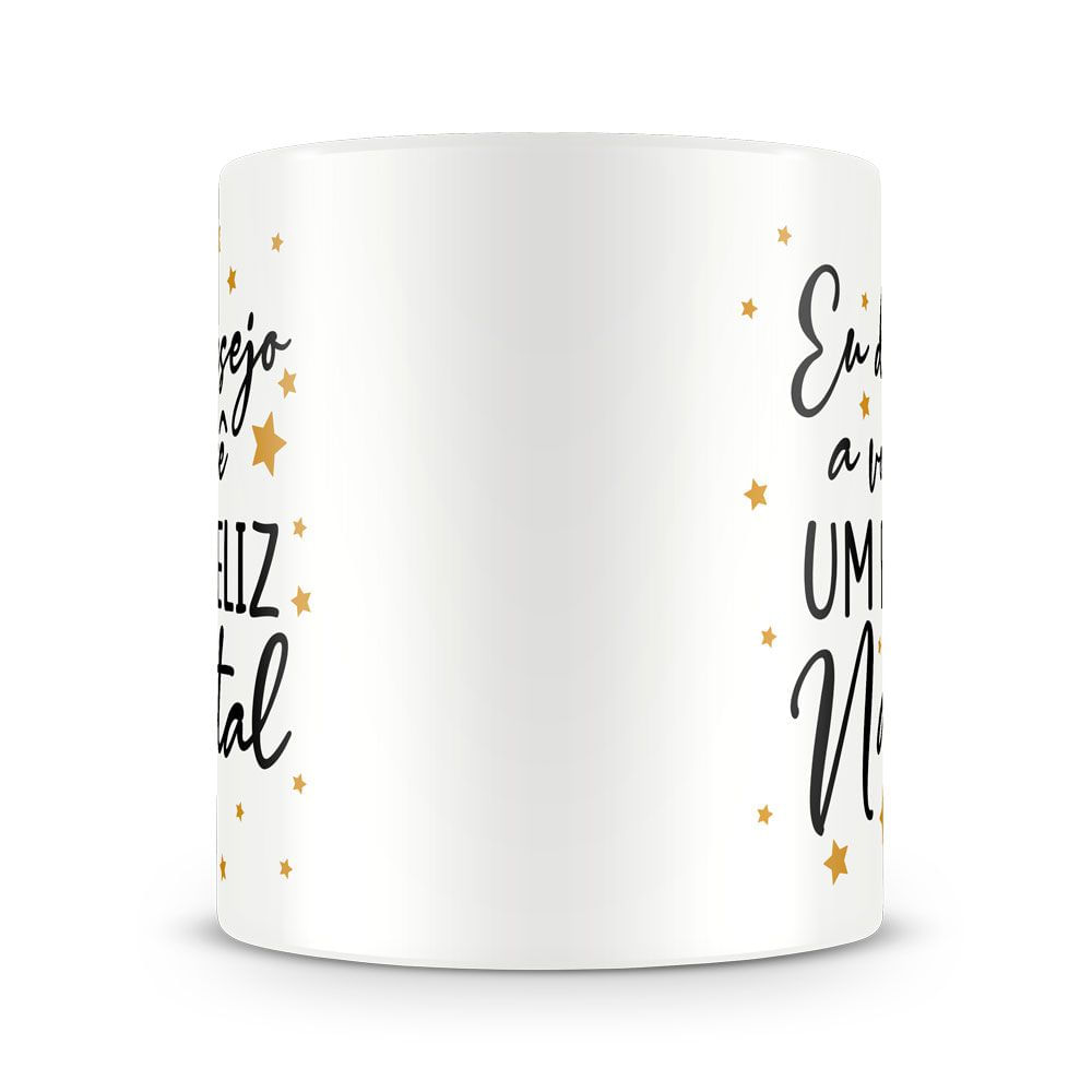 Caneca Desejo a Você um Feliz Natal - Imagem 3