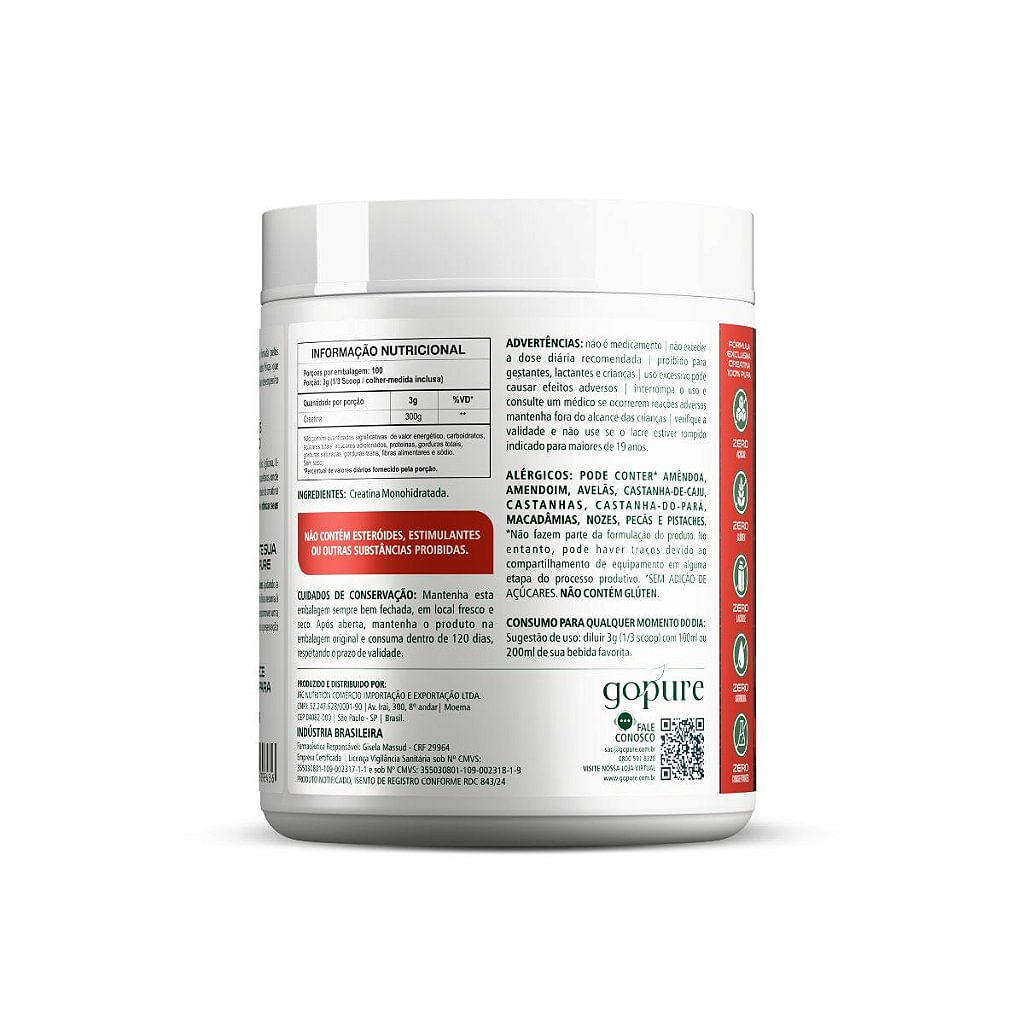 Colageno 60 Capsulas 100% Hidrolisado + CREATINA PURE 100% Monohidratada - Imagem 5