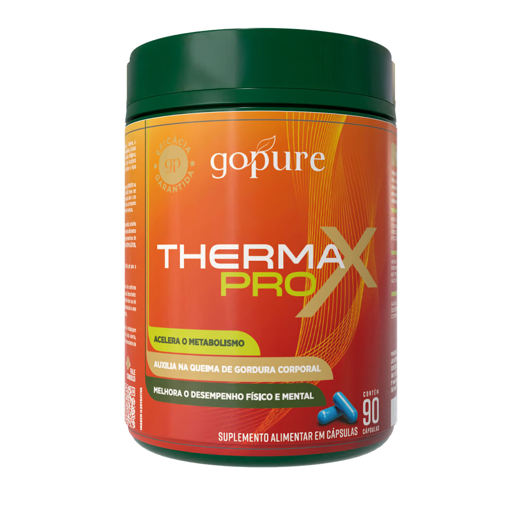 Compre 1, LEVE 2 - ThermaX GoPure – Suplemento Pré-Treino EXTRA-FORTE para Energia, foco e Performance - Imagem 2