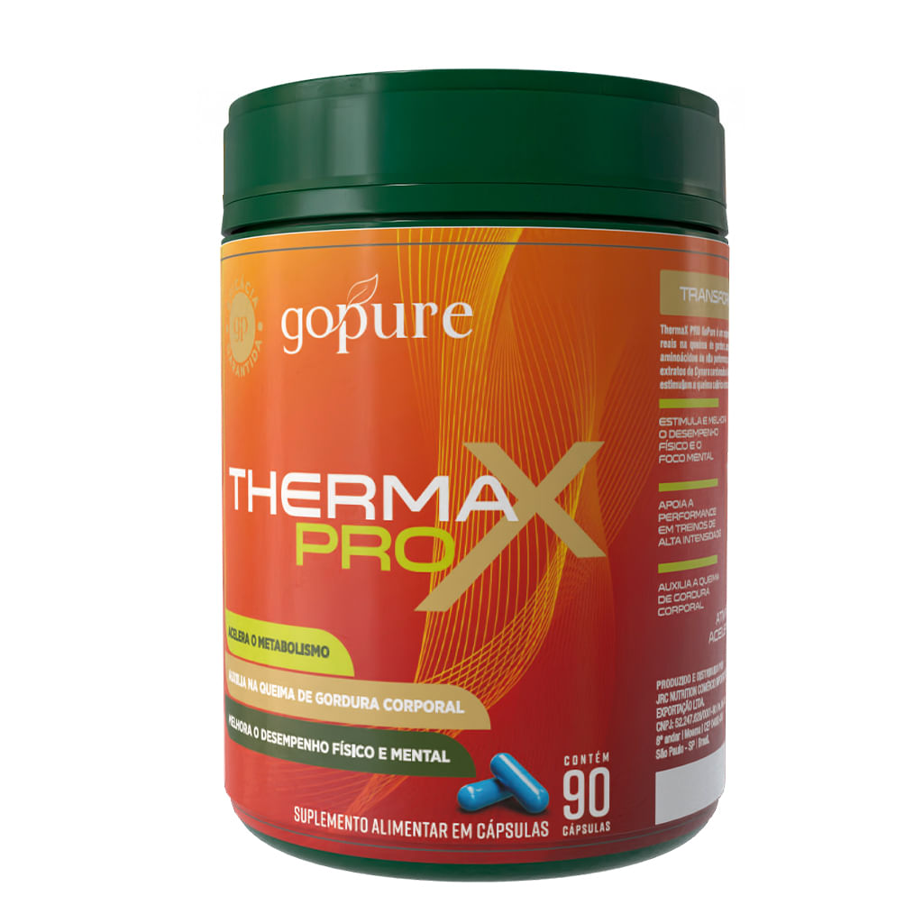 Compre 1, LEVE 2 - ThermaX GoPure – Suplemento Pré-Treino EXTRA-FORTE para Energia, foco e Performance - Imagem 3