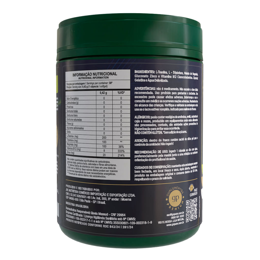 Compre 1, LEVE 2 - Happy Day GoPure – Suplemento para Aumentar Foco, Reduzir Stress e Ansiedade - Imagem 4