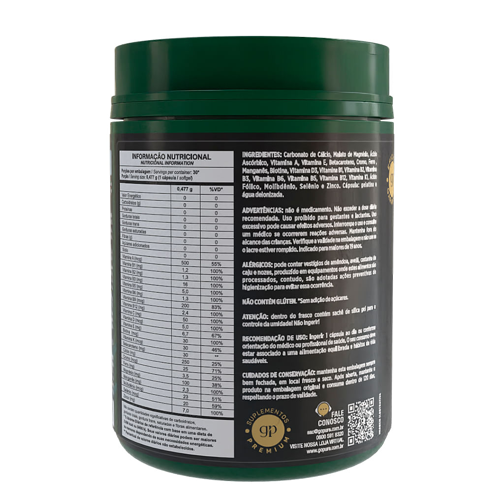 Compre 1, LEVE 2 - Vita 360 Men - Multivitaminico Homen de A a Zinco com Vitaminas, Magnésio, Ferro e Minerais - Imagem 4