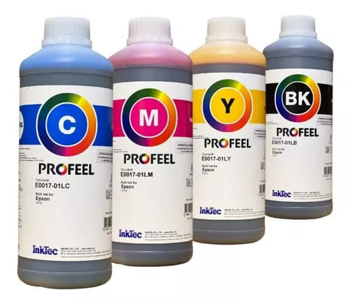 Tinta Corante InkTec para Recarga de Impressora Epson (4 Litros)